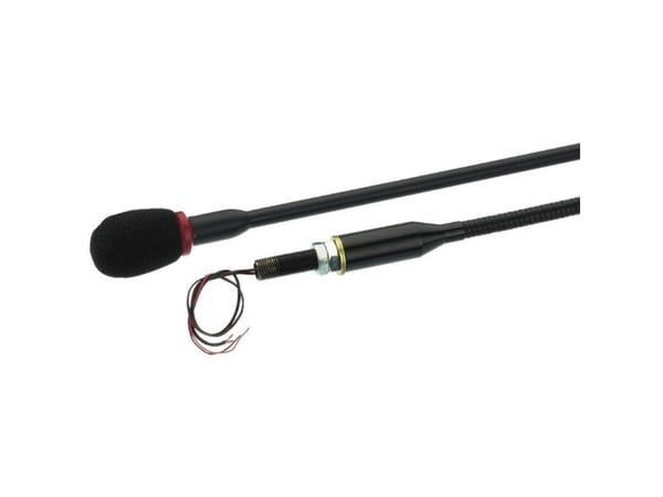Monacor EMG-610P, 100 - 16000 Hz, 1000 ohm (O), Kardioid, Ledningsført, Sort, 0 - 40 °C
