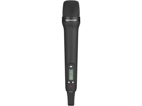 Monacor TXA-800HT, Scene/opptreden, 70 - 16000 Hz, Kardioide, 10 mW, Dynamisk, Trådløs
