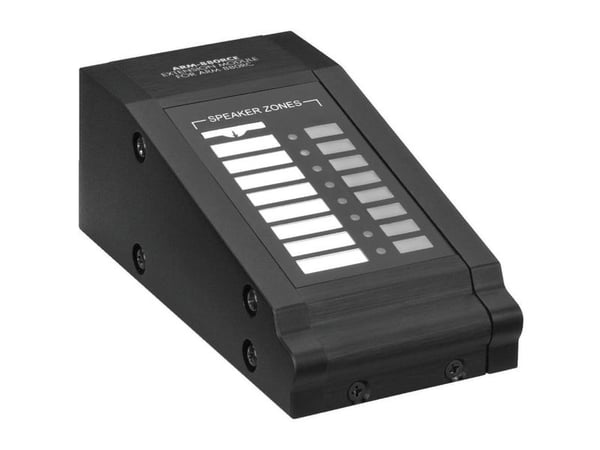 Monacor Extension Module, Musta, 8 painikkeet, ELA Command Microphone ARM-880RC