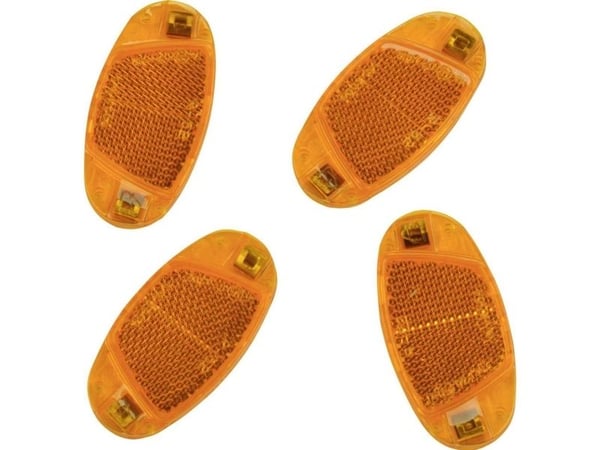 Reflektor Fischer Bike 85400 Orange;85400