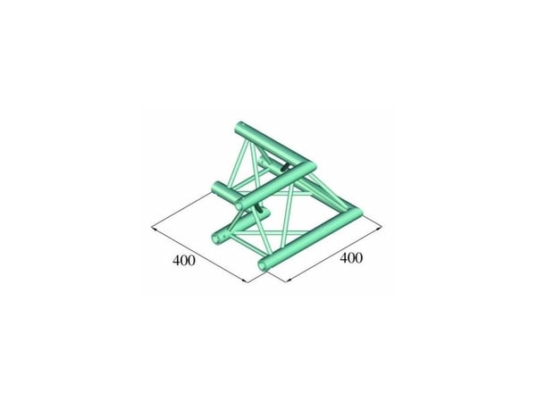 Alutruss DECOLOCK DQ3-PAC21 3-punkts travershjørne 90°