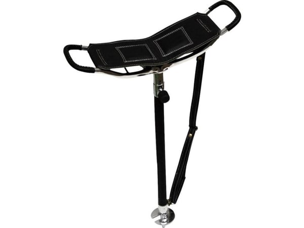 Berger & Schröter sammenleggbar pallstol uten armer (svart) 31329 Berger & Schröter sammenleggbar pallstol uten armer (svart) 31329