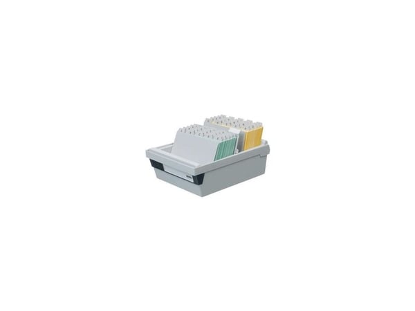 HAN 965-11, A5, Horisontal, Plast, Polystyren (PS), Grå, Tyskland, 234 mm