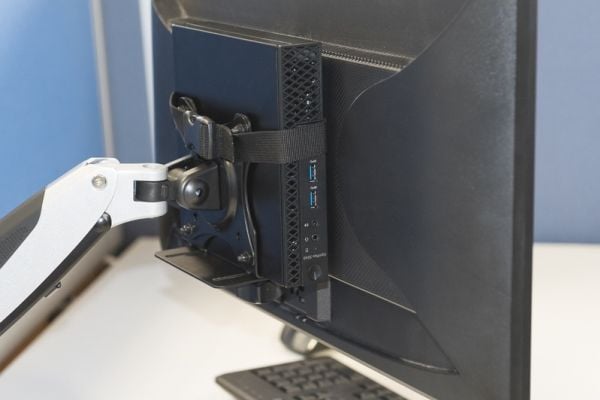 DIGITUS DA-90360 - Monteringssett (CPU-holder) - for personlig datamaskin - under skrivebor, skrivebordsmonterbar