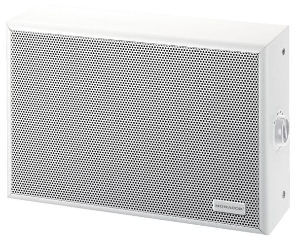 Monacor ESP-72/WS, 2-veis, 1.0 kanaler, Koblet med ledninger (ikke trådløs), 10 W, 85 - 20000 Hz, Hvit