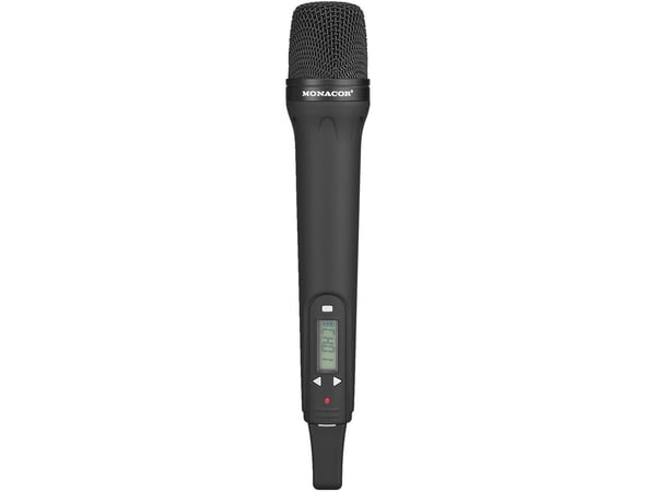 Monacor TXA-800HT, Scene/opptreden, 70 - 16000 Hz, Kardioide, 10 mW, Dynamisk, Trådløs