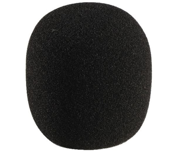 Monacor WS-60, DM-2500, Svart, Skum, 6 cm, 7 cm