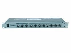 Omnitronic EM-260, 6 kanaler, Rackmontering, 35 W