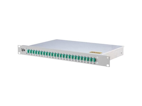 BTR NETCOM 1502557724-E, LC, Vit, Stativmontering, 1U, 482,6 mm, 44,5 mm