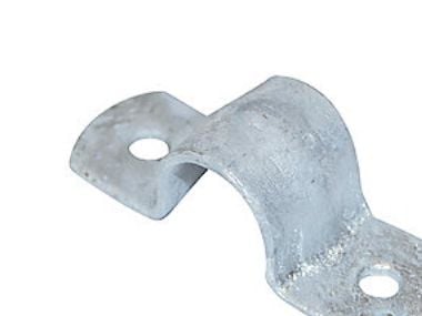 Unite halvrund rörböj 27,5 mm 3/4 – förzinkad