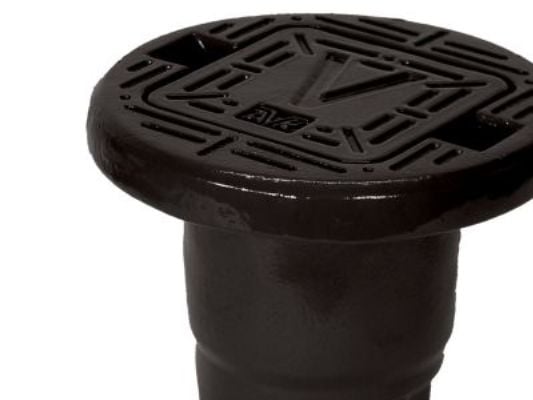 Uiva tulpan kansi Ø210mm - pallografiittivalurauta. AVK