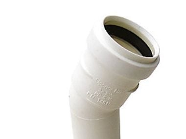 Ht-Pp (Amax Pro) Ø32 MM X 30° Hvid Bøjning