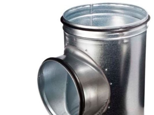 ALNOR T-rør med pakninger TPCL-160-160