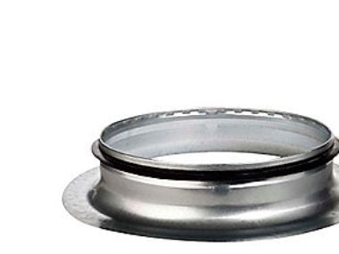 Indløbsrør IRR 160 - m.radius og nippel