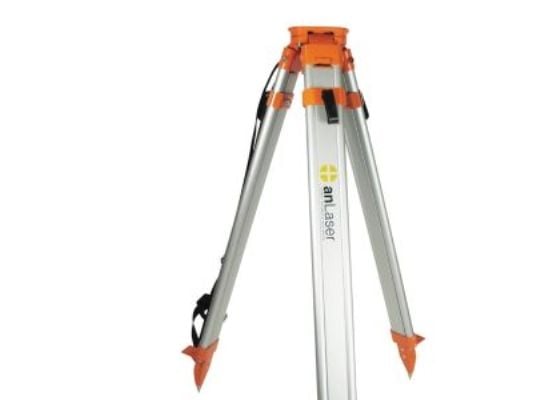 Kolmijalkainen laserteline - olkahihnalla keskikorkeus 105-165 cm