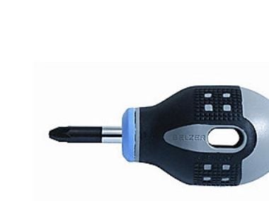 BAHCO ERGO ruuvimeisseli BE-8802Tumbling, Pozidriv® lovi PZ2terä25mm, kahva 36x58mmkokonaispituus 83mm