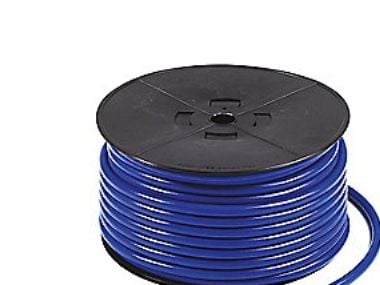 PUR armeret trykluftslange - 9,5 x 13,0mm x 50m, 14 bar arbejdstryk, blå - (50 meter)