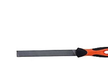 Bahco ERGO 4-144-08-2-2, Fil, Flate mapper, Mellom grov og 2. kutt, Black,Orange, Ergonomisk, Grep som ikke glir, 20 cm