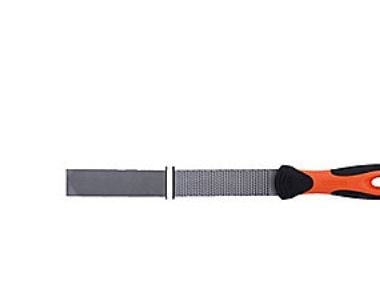 Bahco ERGO 4-152-08-2-2, Fil, Flate mapper, 2. kutt, Metall, Plast, Tre, Plast, Svart, Oransje