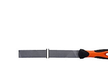 Bahco ERGO 4-153-08-1-2, Flate mapper, 2. kutt, Metall, Plast, Svart, Oransje, Ergonomisk, Grep som ikke glir
