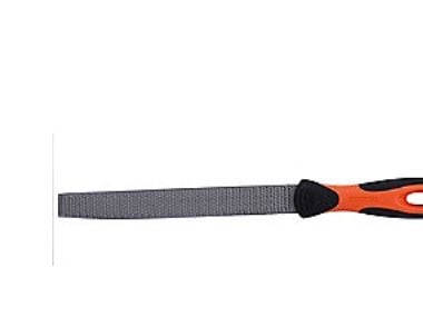 Bahco 6-343-08-2-2, Fil, Flate mapper, Plast, Kryssfiner, Tre, Sort, Rød, 23 mm, 6 mm