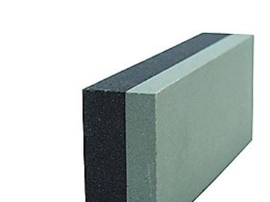Slibesten kombi 150x50x25 mm - én fin og én grov side, korn 120/320