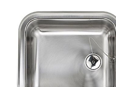 Juvel Barents vask 34 x 30 cm med prop, børstet Juvel Barents vask 34 x 30 cm med prop, børstet
