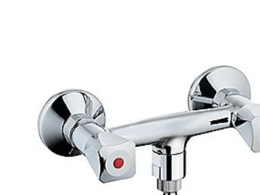 IDEAL STANDARD Børma Standard togrebs brusearmatur med 3/4" bruserafgang op/ned eksklusiv forskruninger og rosetter