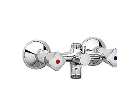 IDEAL STANDARD Børma Standard togrebs brusearmatur med 3/4" bruserafgang op og ned og omskifter - eksklusiv rosetter og forskruninger