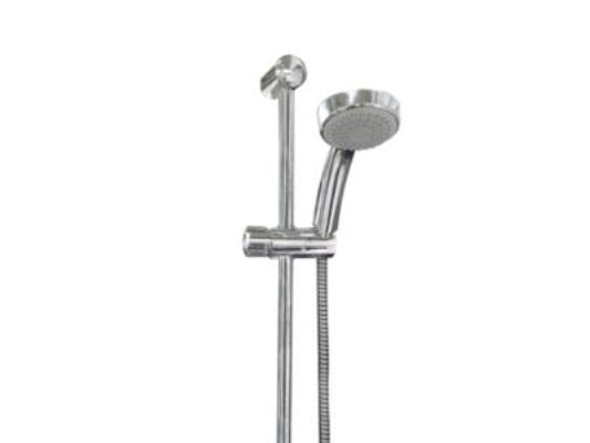 Børma Idealrain 80 Brusersæt* - krom 8Lmin 1500 metalfl. brusesl. 600 stang faste besl. 8mm