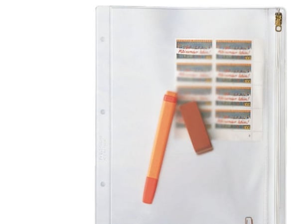 Leitz - Dokumentmappe med glidelås - for A4 (210 x 297 mm) - blank