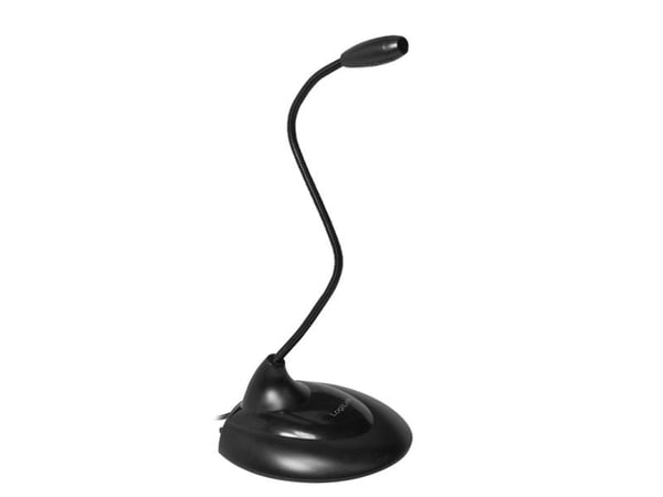 LogiLink HS0047, PC-mikrofon, -58 dB, 100 - 16000 Hz, 2200 O, Retningsuavhengig, Koblet med ledninger (ikke trådløs)