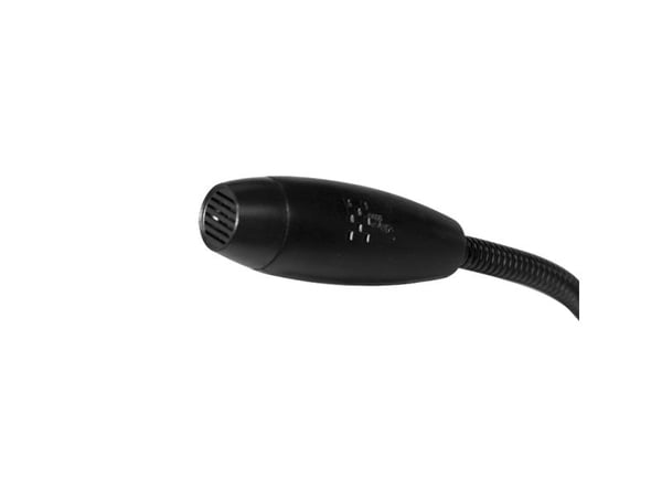 LogiLink HS0047, PC-mikrofon, -58 dB, 100 - 16000 Hz, 2200 O, Retningsuavhengig, Koblet med ledninger (ikke trådløs)