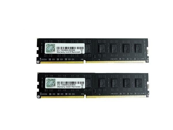 G.Skill NS Series - DDR3 - sett - 8 GB: 2 x 4 GB - DIMM 240-pin - 1333 MHz / PC3-10666 - CL9 - 1.5 V - ikke-bufret - ikke-ECC