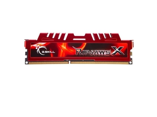 G.Skill Ripjaws-X F3-12800CL9D-8GBXL - DDR3 - sarja - 8 Gt: 2 x 4 Gt - DIMM 240-nastainen - 1600 MHz / PC3-12800 - CL9 - 1,5 V - puskuroimaton - ei...