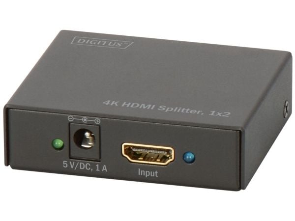 Digitus DS-46304, HDMI, HDMI, 4096 x 2160 pikseliä, Musta, 36 bittiä, 5 V
