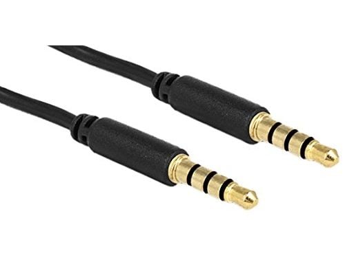 DeLOCK 3.5mm - 3.5mm, 3m, 3.5mm, Uros, 3.5mm, Uros, 3 m, Musta