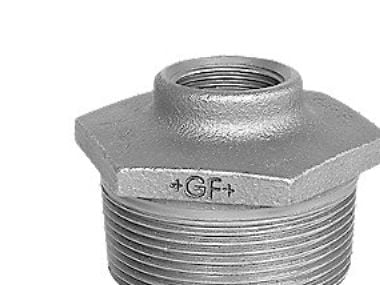 GF GEORG FISCHER 21/2 - 11/2 sort nippelimuhvi