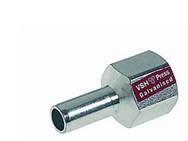 VSH overgang muffe nippel/muffe 22 mm X 1/2 fz