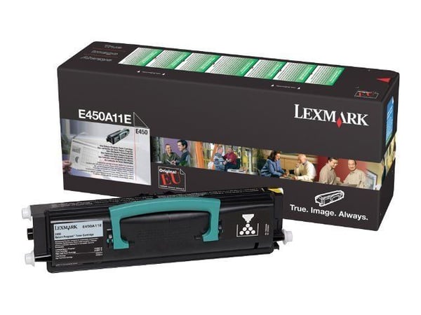 Lexmark E450, 6000 sivua, Musta, 1 kpl