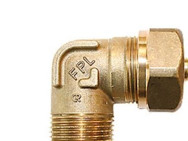 Vinkel kompressio TA 90° 18 mm X 3/4 nippeli