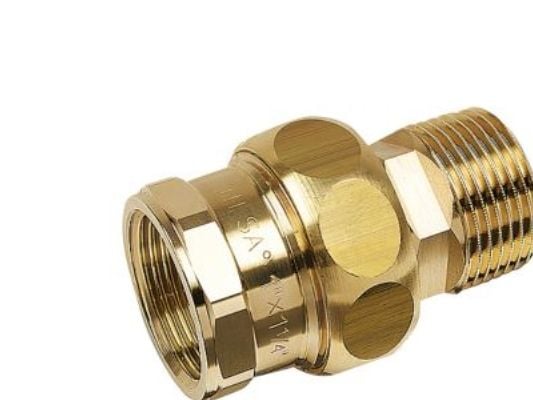 PURAFIT union 1/2 mf/np. - .Siliciumbronze.Blyfri.
