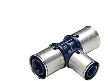 Wavin 50x25x50 Tigris K1Tee - 50x25x50 Tigris plast T-stykke