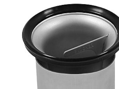 Blücher todelt indbygningsvandlås type 502 i rustfrit stål AISI304/EN1.4301