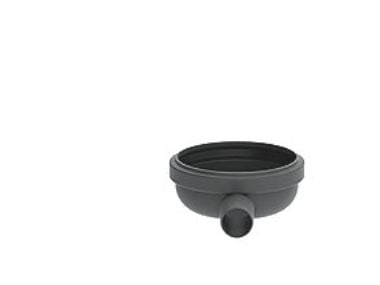 Unidrain 32 mm hjørneudløb uden vandlås og studs, vandret