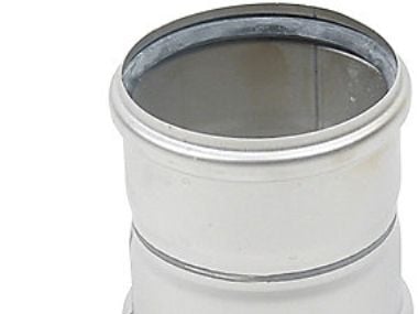 Blücher rustfri dobbelt stikmuffe Ø110 mm - AISI304/EN1.4301