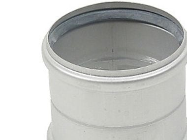 Blücher dobb.mf.110mm - m.O-ring. AISI 316L.Syrefast stål