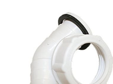 VIEGA Vinkelstuds i 45 grader med 1" x 3/4" rørgevind og 20-24 mm studs