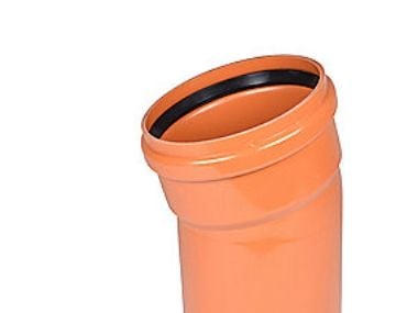 PVC:n taivutus 15° 250mm - Wavin