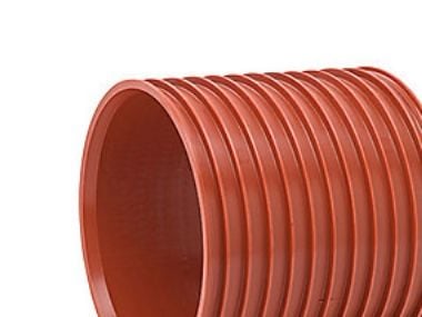 Uponor Double/Rib2 450 mm PP-skydemuffe, uden gummiring